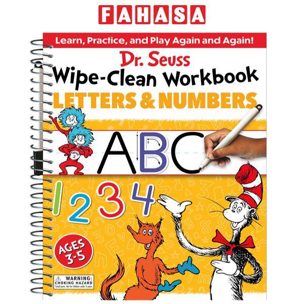 Dr. Seuss Wipe-Clean Workbook: Letters And Numbers: Activity Workbook For Ages 3-5