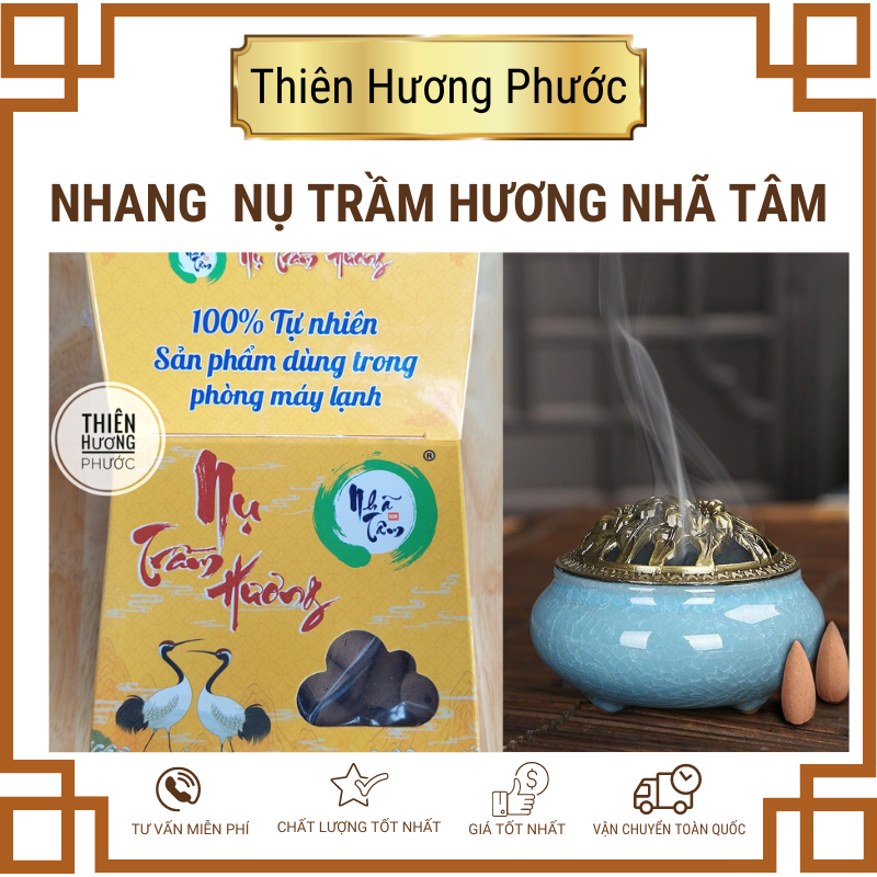 Nhang nụ trầm Bắc Hong An mùi thơm êm dịu,ít khói