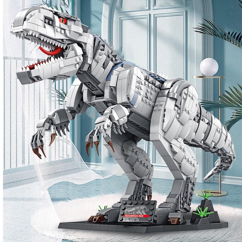 Đồ chơi lắp ráp Khủng long bạo chúa T-rex - Panlos 611002 T-Rex Dinosaur - 2108 Mảnh ghép