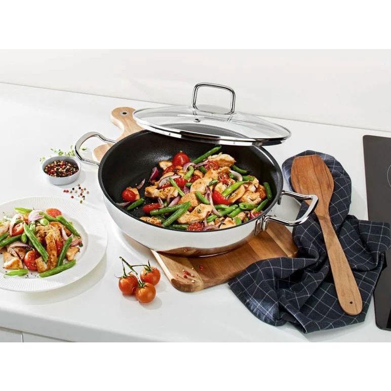 Nồi Chảo Đa Năng ERNESTO, Size 28cm, Chống Dính, Chảo Chiên Rán Tiện Dụng, Dùng Cho Mọi Loại Bếp, Nhập Đức