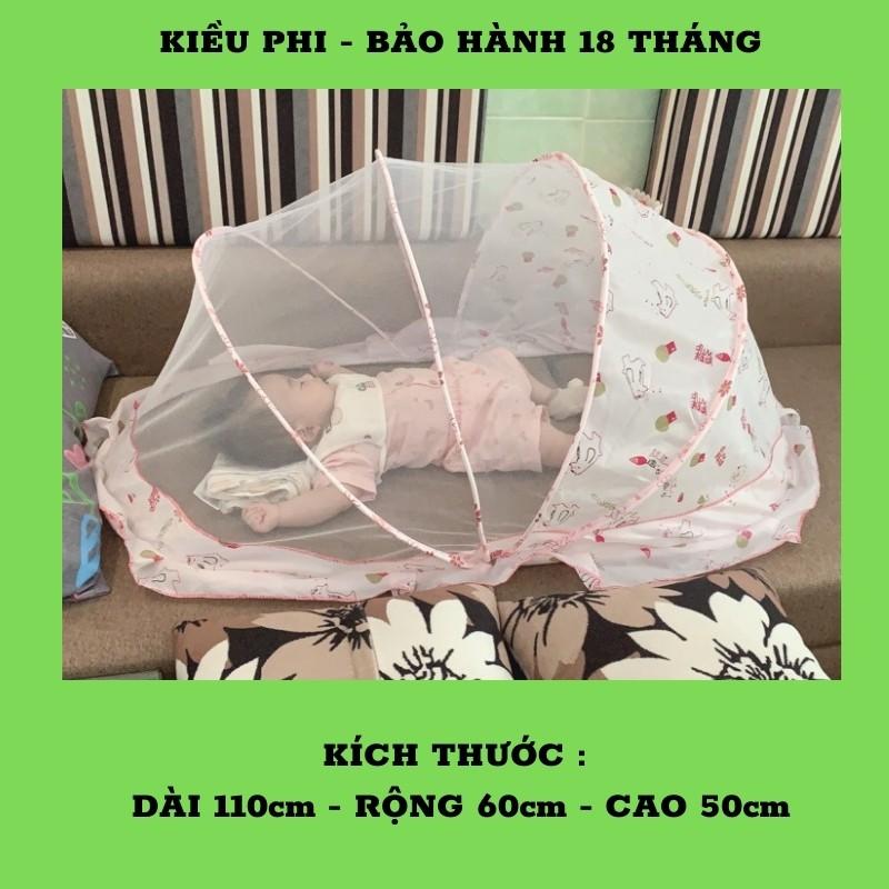 Màn chụp cho bé gấp gọn, mùng chụp chống muỗi an toàn tuyệt đối