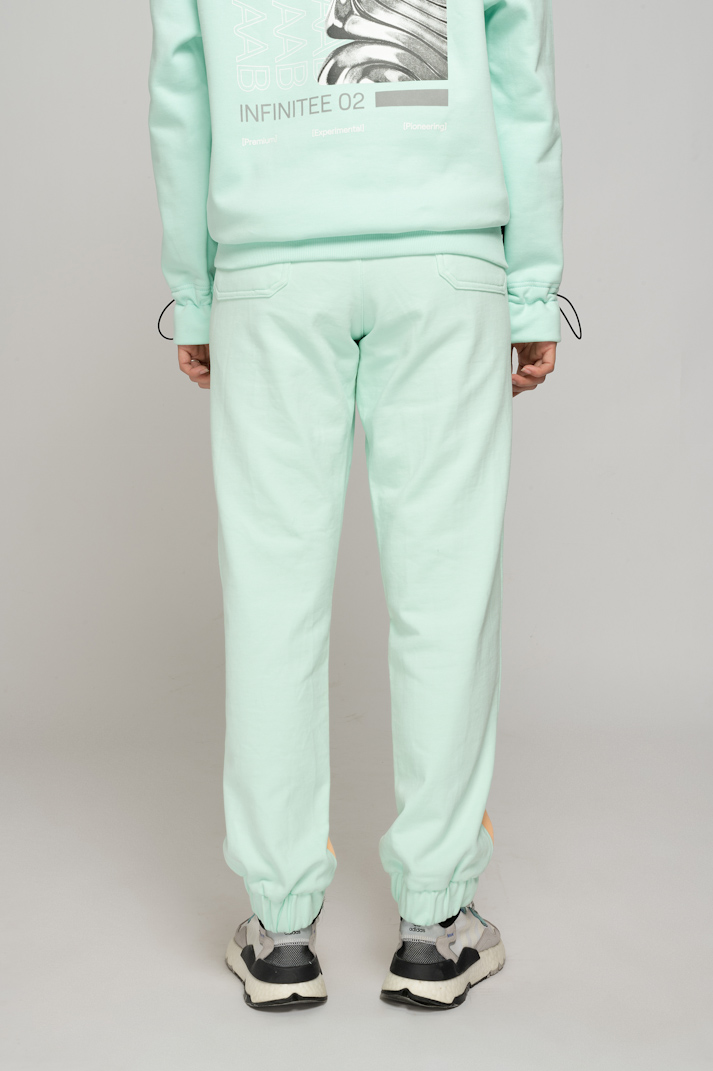 Quần Jogger Nỉ Unisex BOO Dáng Rộng BOOLAAB Phối Màu Phong Cách Gen Z Cá Tính