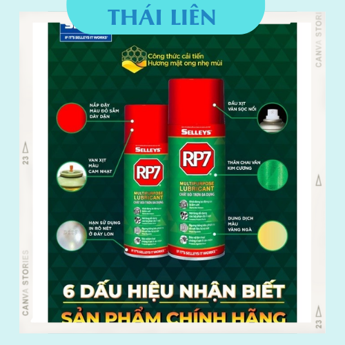 RP7 Chai Xịt Chống Rỉ Sét 150g 175g 300g 350g.
