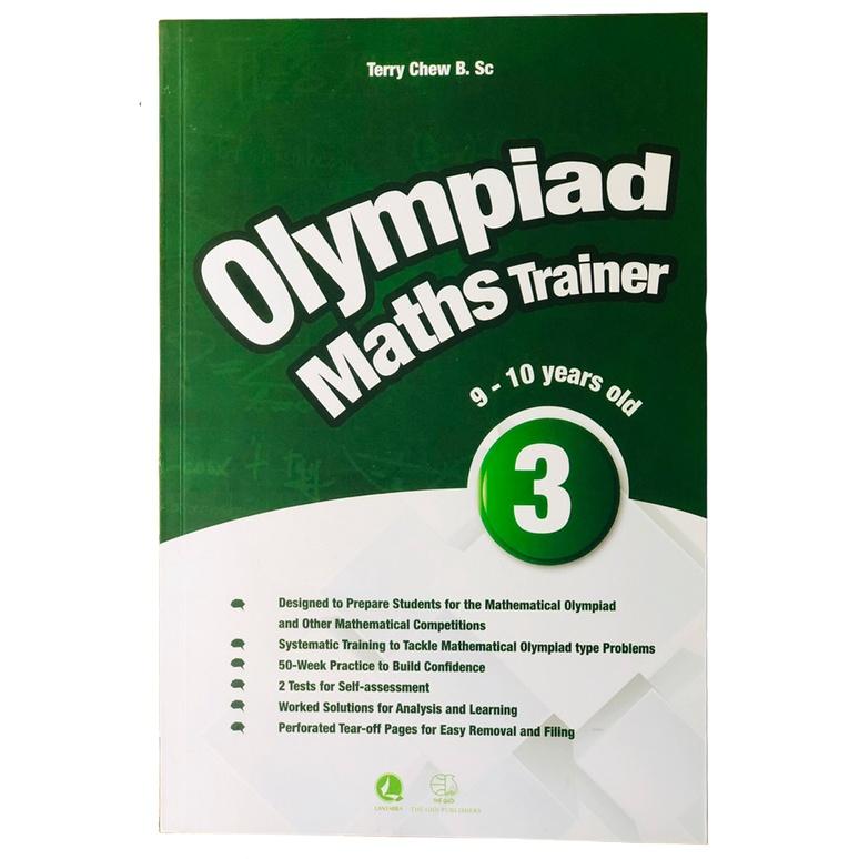 Sách olympiad maths trainer 1,2,3 ( Tiếng Anh )