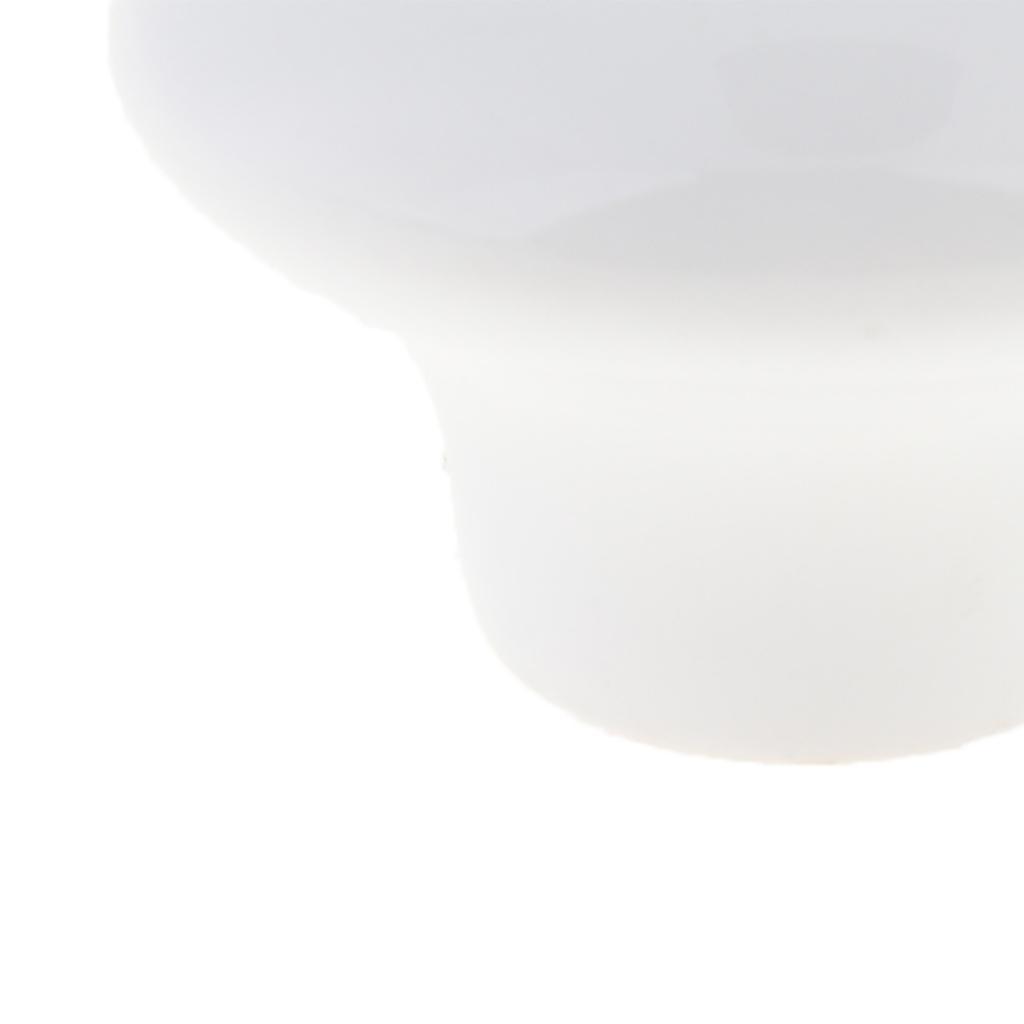 Porcelain Knob Furniture Kitchen Cabinet Round Drawer Pull Knobs