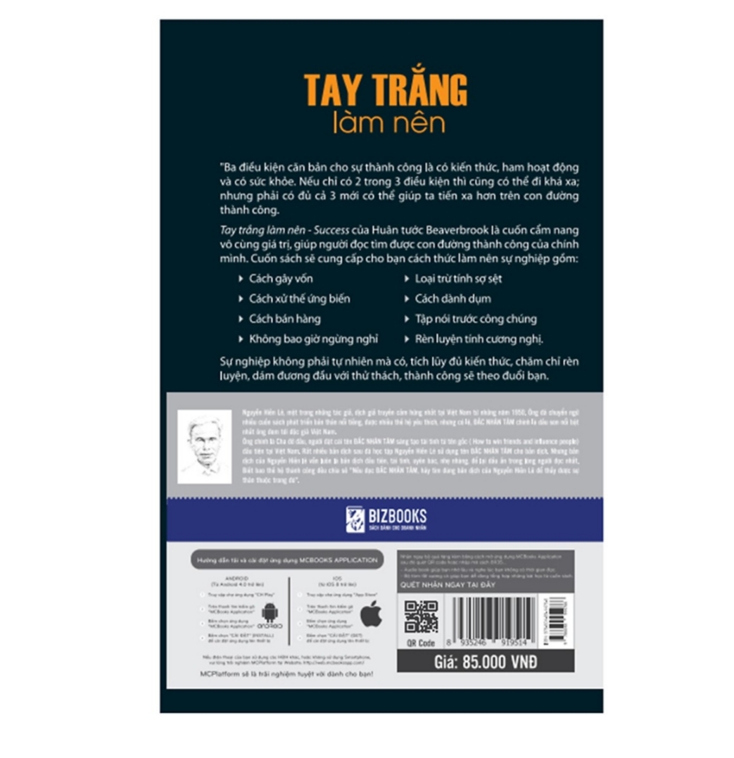 Combo 2 quyển Tay trắng làm lên+ Tương lai trong tay ta