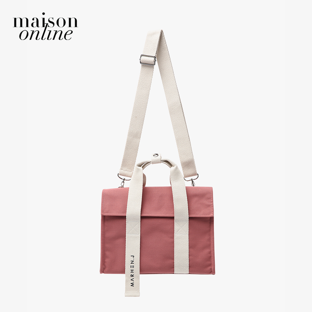 Marhen.J - Túi đeo vai chữ nhật nắp gập Roy Mini MJ19BROYMN-PK