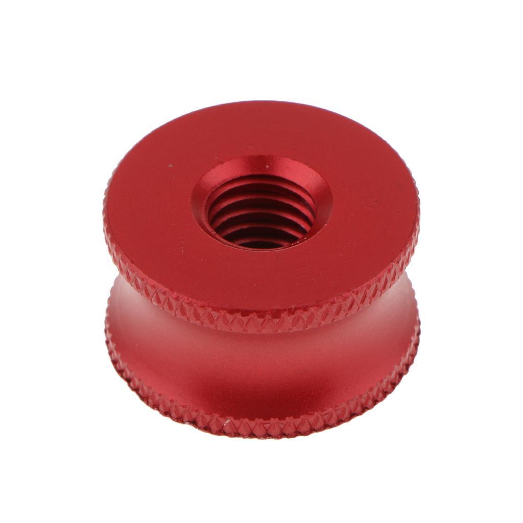 2pcs Red 1/4" To 3/8" Converter Screw Adapter For Tripod DSLR Camera