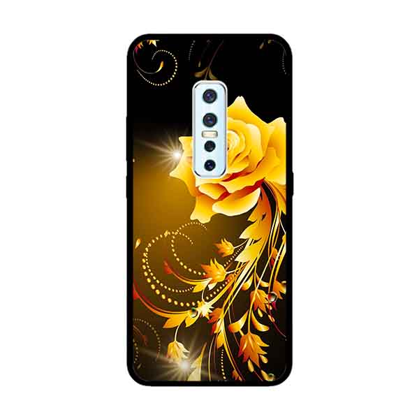 Ốp Lưng in cho Vivo V17 Pro Mẫu Hoa Hồng 4 - Hàng Chính Hãng