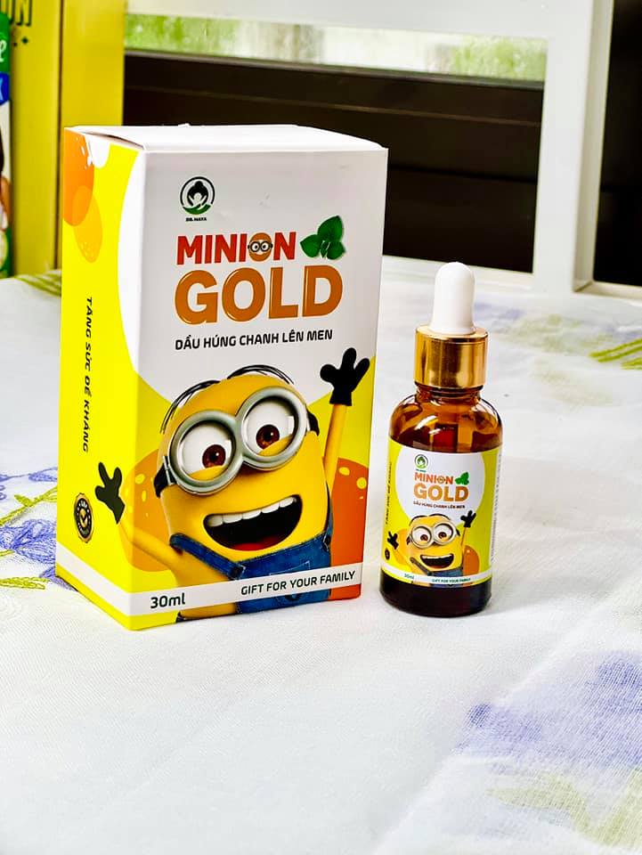 Combo Tinh dầu húng chanh minion Plus