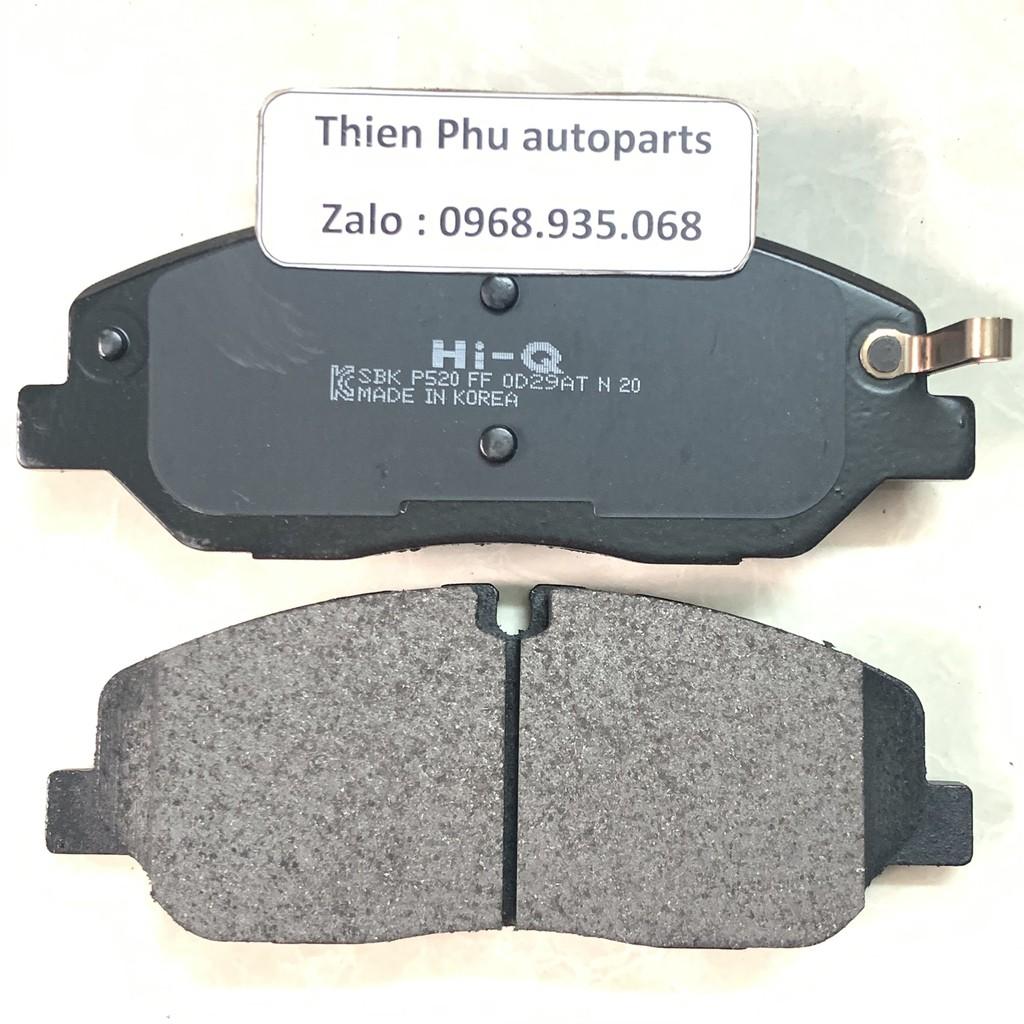 Má phanh chính hãng Hi-Q cho Hyundai Solati trước H350 - Bố thắng trước. OEM Brake Pad : 5810159A00 5810159A10