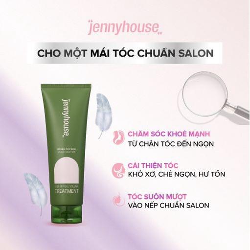 Dầu Xả Dưỡng Tóc JENNY HOUSE Self-Up Volume Treatment 230ml - Chăm Sóc Da Đầu, Cải Thiện Tóc Hư Tổn