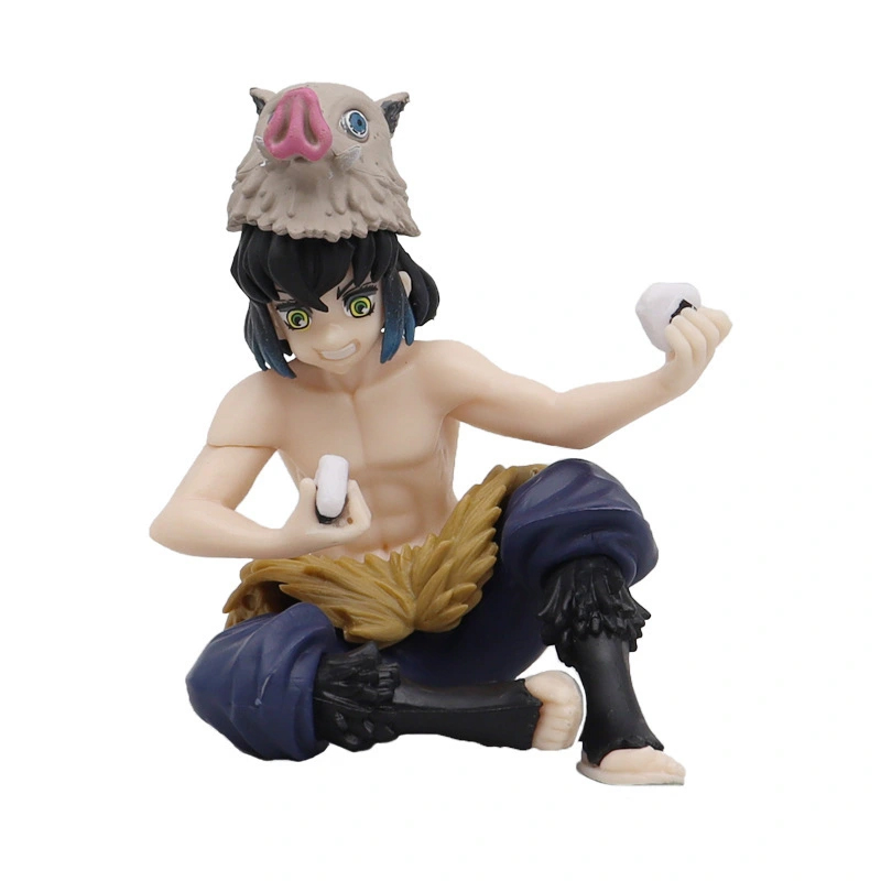 Mô Hình Kimetsu No Yaiba Inosuke dáng ngồi cao 9cm