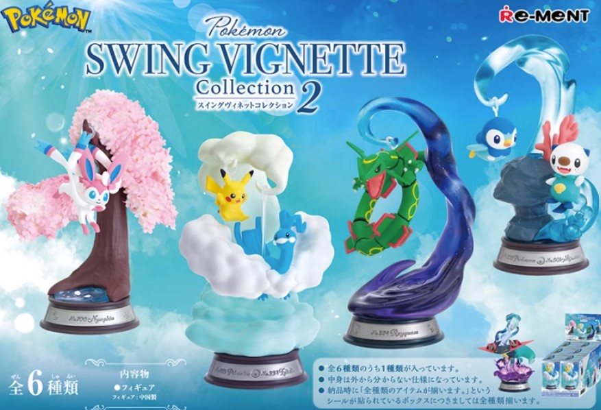 Mô hình Pokemon, Figure Pokemon hãng re-ment collection 1