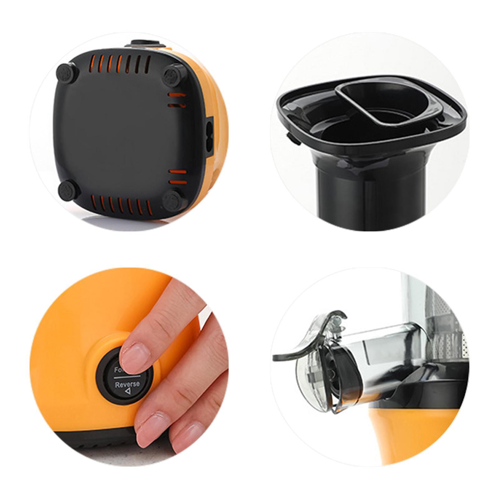 Slow Masticating Juicer Easy to Clean Large feed Slot for Sport Travel