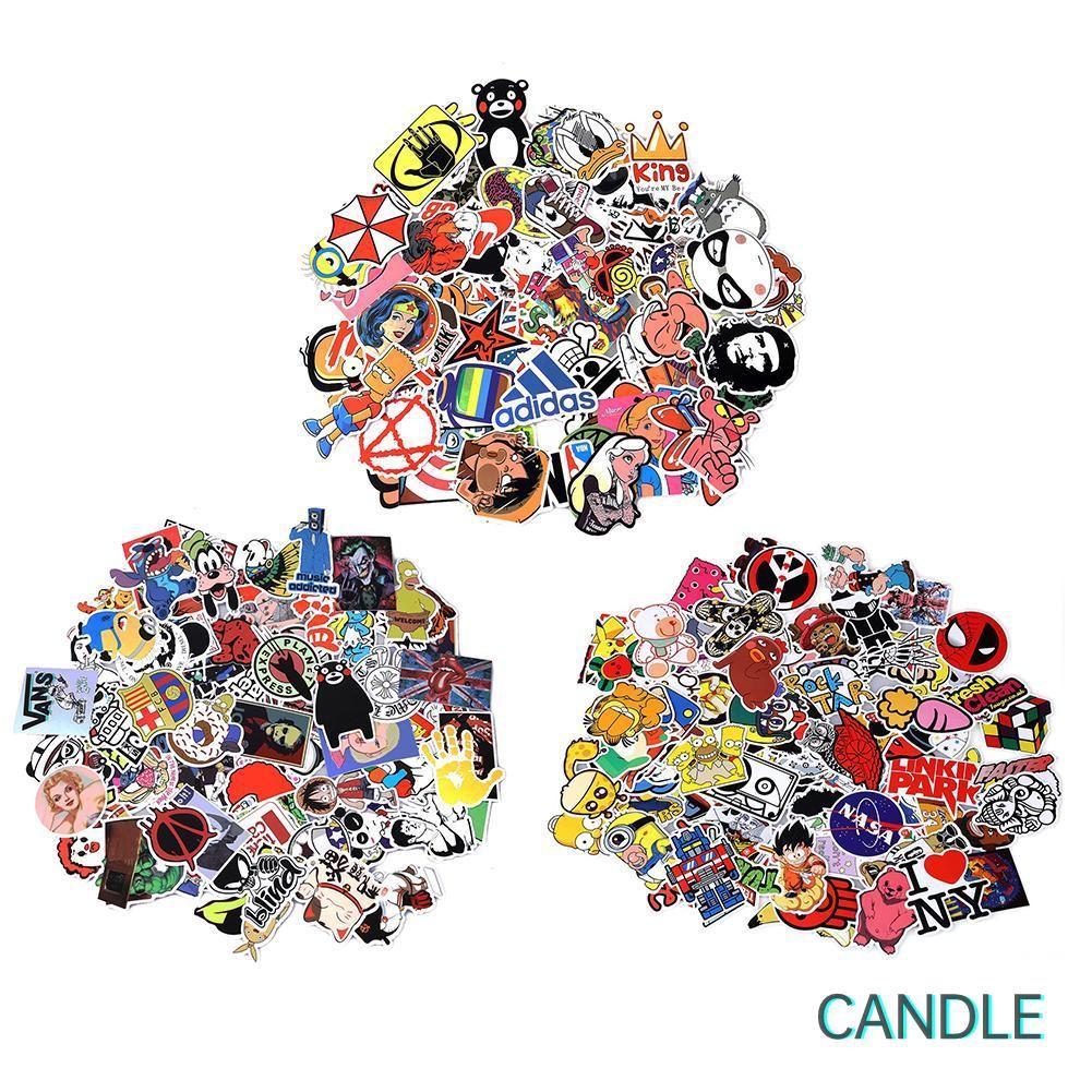 Bộ 100 Miếng Dán Graffiti Có Thể Tháo Rời