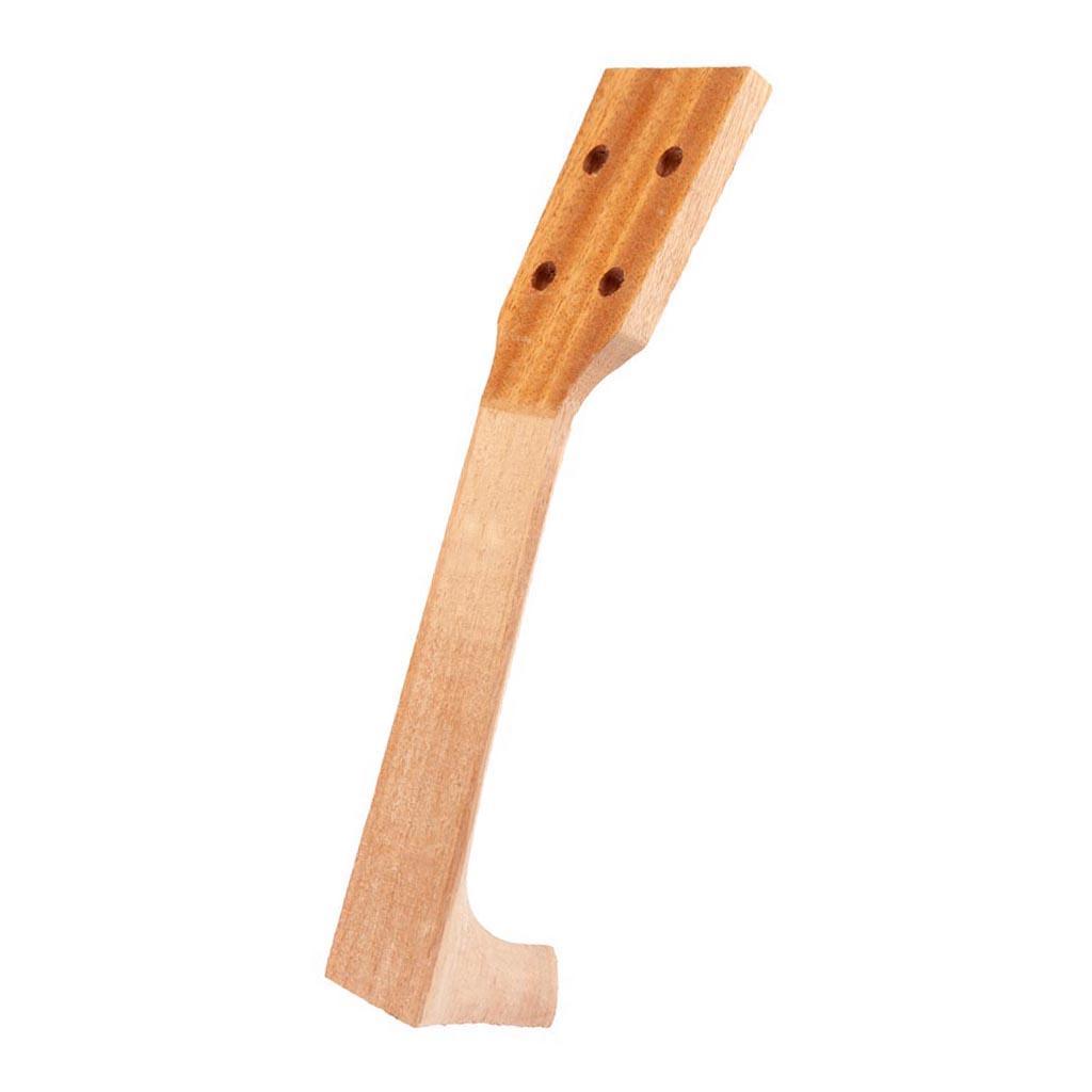 DIY Ukulele Neck Unfinished for 21inch Soprano Ukulele Hawaii Guitar Parts
