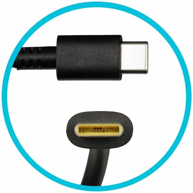 Sạc Tương Thích Cho Laptop Lenovo Thinkpad T490 T480 T470 E480 E490...X1 Carbon Yoga. Dành Lenovo Type C 20V-3.25A 65W TEEMO PC Hàng Nhập Khẩu