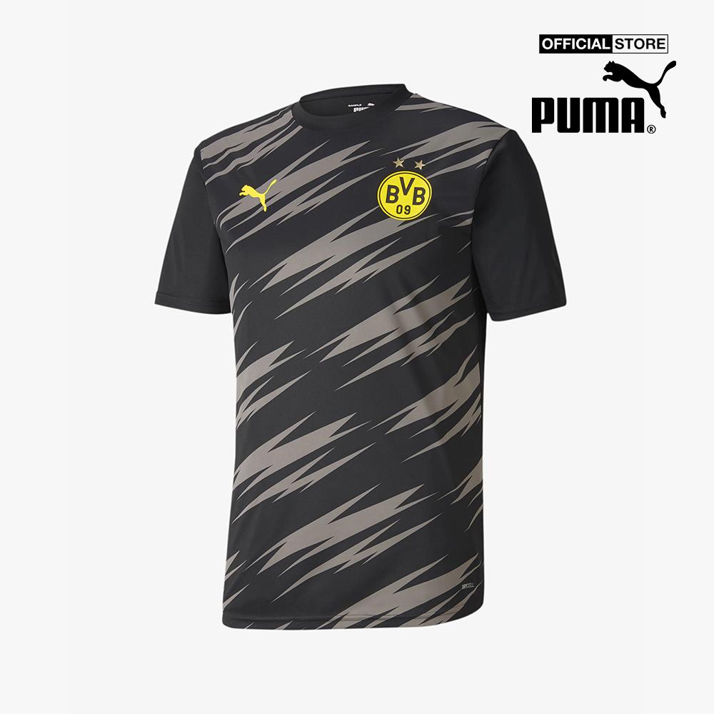 PUMA - Áo thun thể thao nam ngắn tay BVB Stadium 758135-L