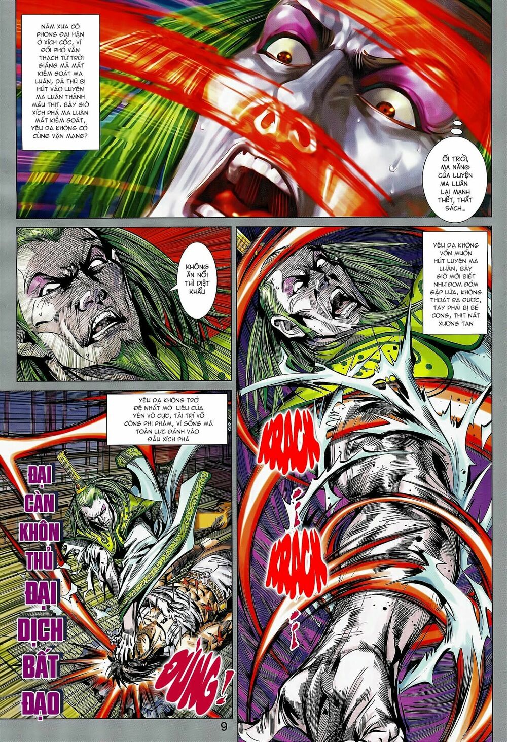 xuân thu mãnh sĩ chapter 14.1 9