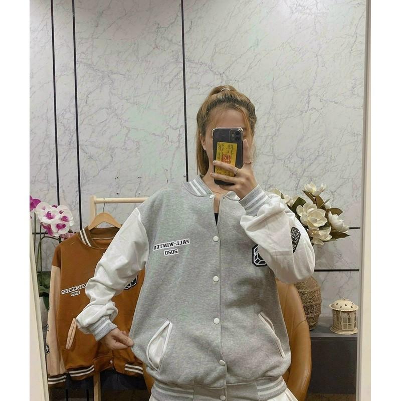 Áo Khoác Bomber Nỉ Bóng Chày In Hình Siêu Rõ Nam, Nữ Unisex GiGiHouse , Áo Cadigan Nỉ In Hình-AKNINGS