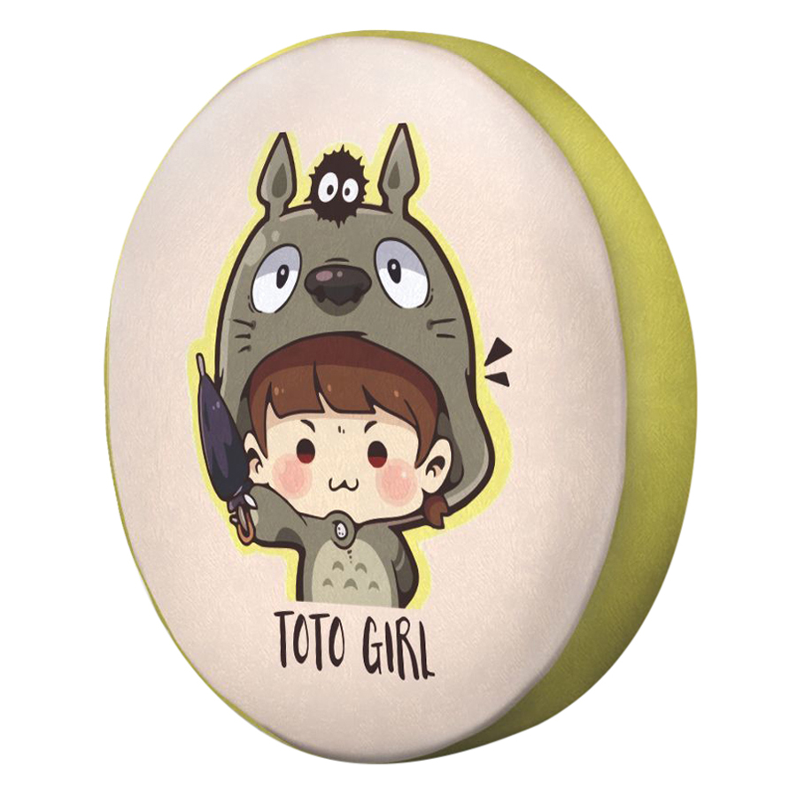 Gối tròn Cô bé Totoro - GOCP177