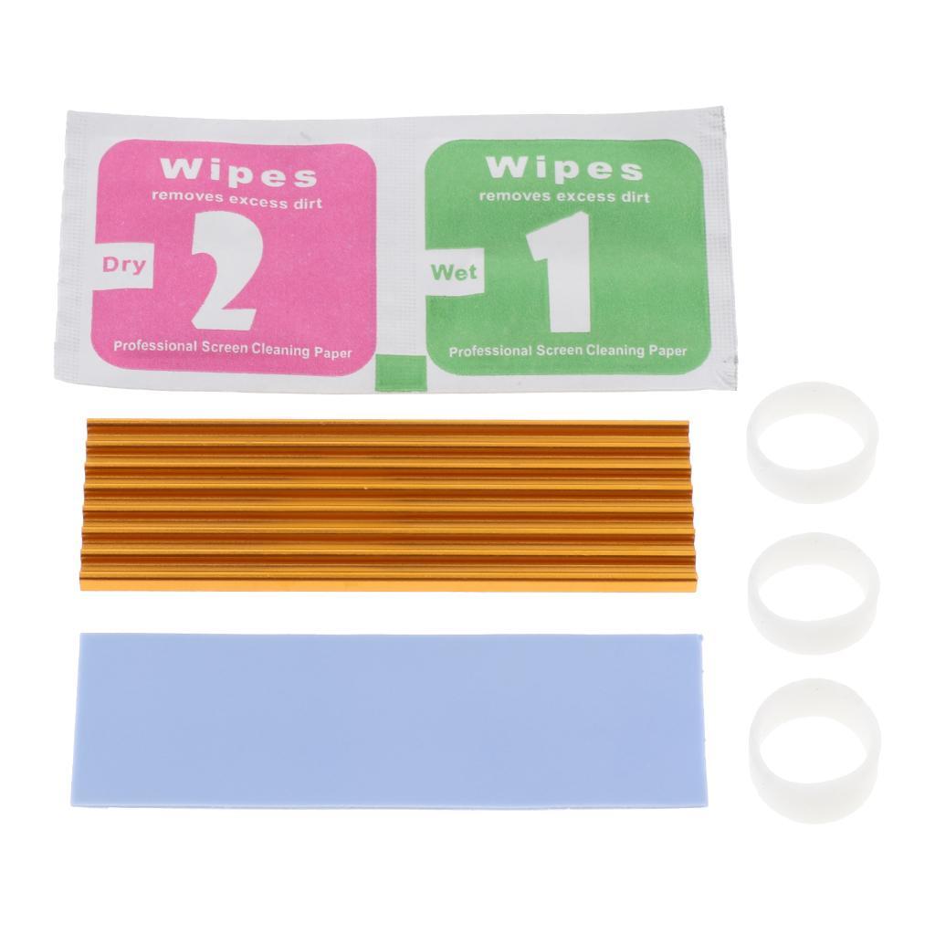 Computer SSD Drive Heat Sink Pad Cooler Kit for M.2 2280 Solid State Drive