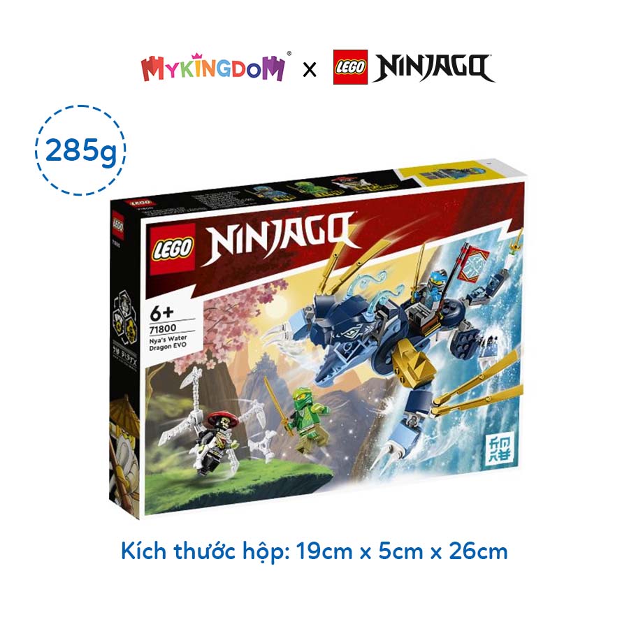 Đồ Chơi Lắp Ráp LEGO Ninjago Rồng Biển Tiến Hóa Của Nya 71800 (173 chi tiết)