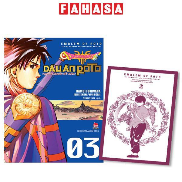 Dragon Quest - Dấu Ấn Roto - Những Người Kế Thừa - Tập 3 - Tặng Kèm Postcard