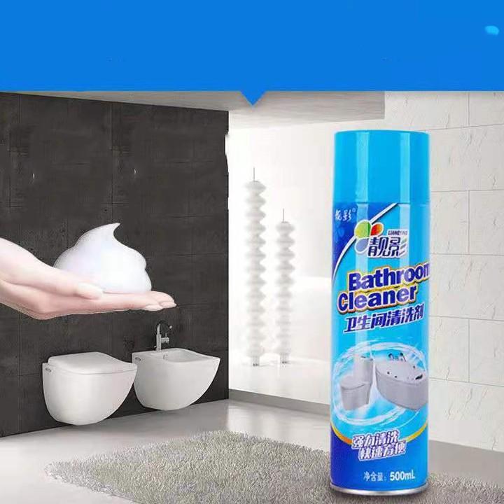 Chai xịt bọt tuyết tẩy rửa nhà tắm nhà vệ sinh 500ml