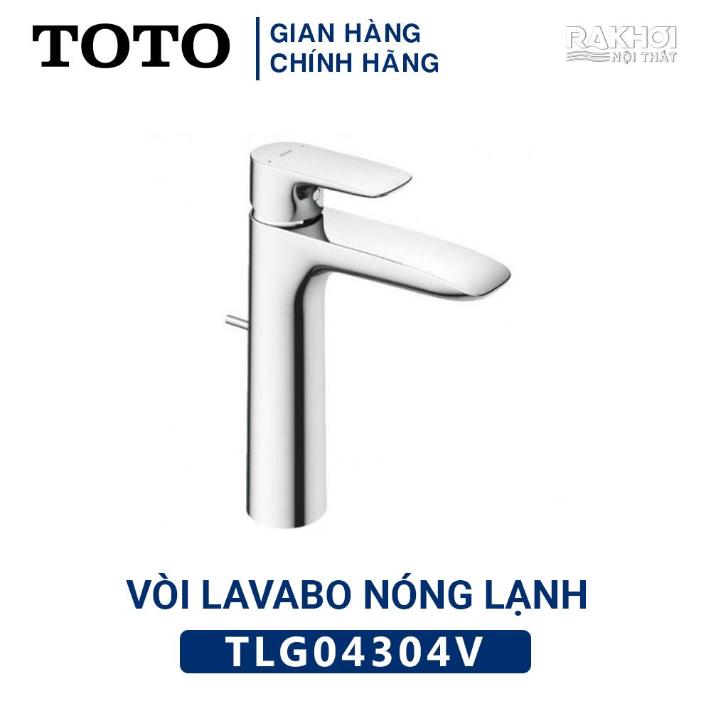 Vòi Lavabo TOTO TLG04304V Đặt Bàn Nóng Lạnh