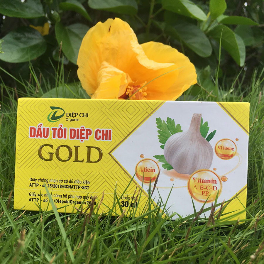 Dầu Tỏi Diệp Chi Gold (30ml)
