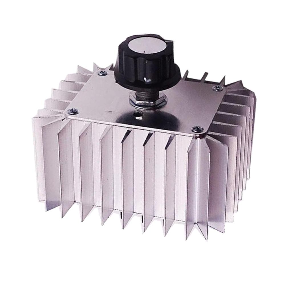 AC 220V 5000W SCR Điện Áp Điều Khiển Tốc Độ Mờ Dimmers Bình Giữ Nhiệt