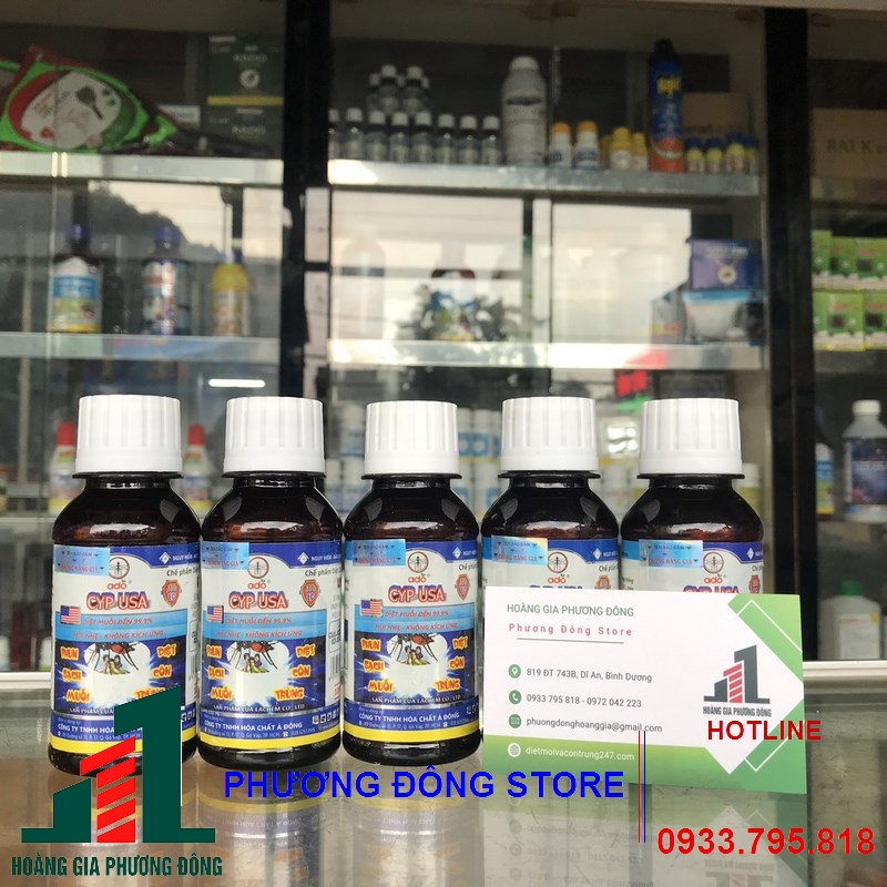 Thuốc diệt muỗi CYP USA 100EC _chai 100ml