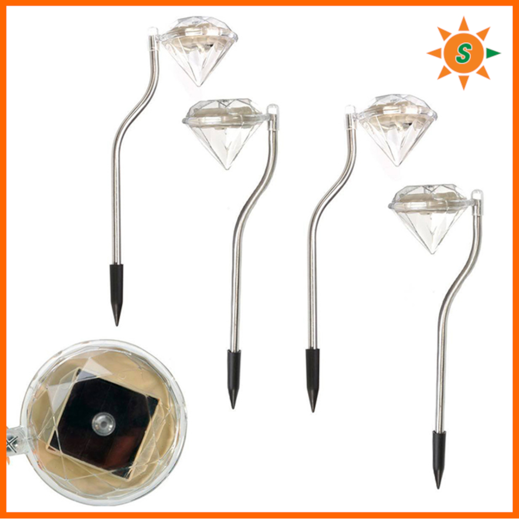 Đèn năng lượng mặt trời cắm sân vườn V3