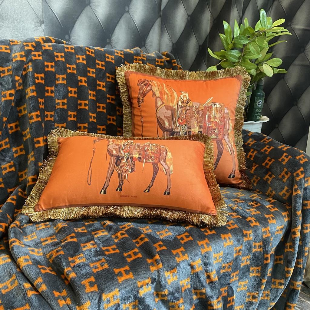 Gối trang trí sofa cao cấp KENHOME - gối trang trí - gối sofa - gối tựa lưng sofa 45x45cm