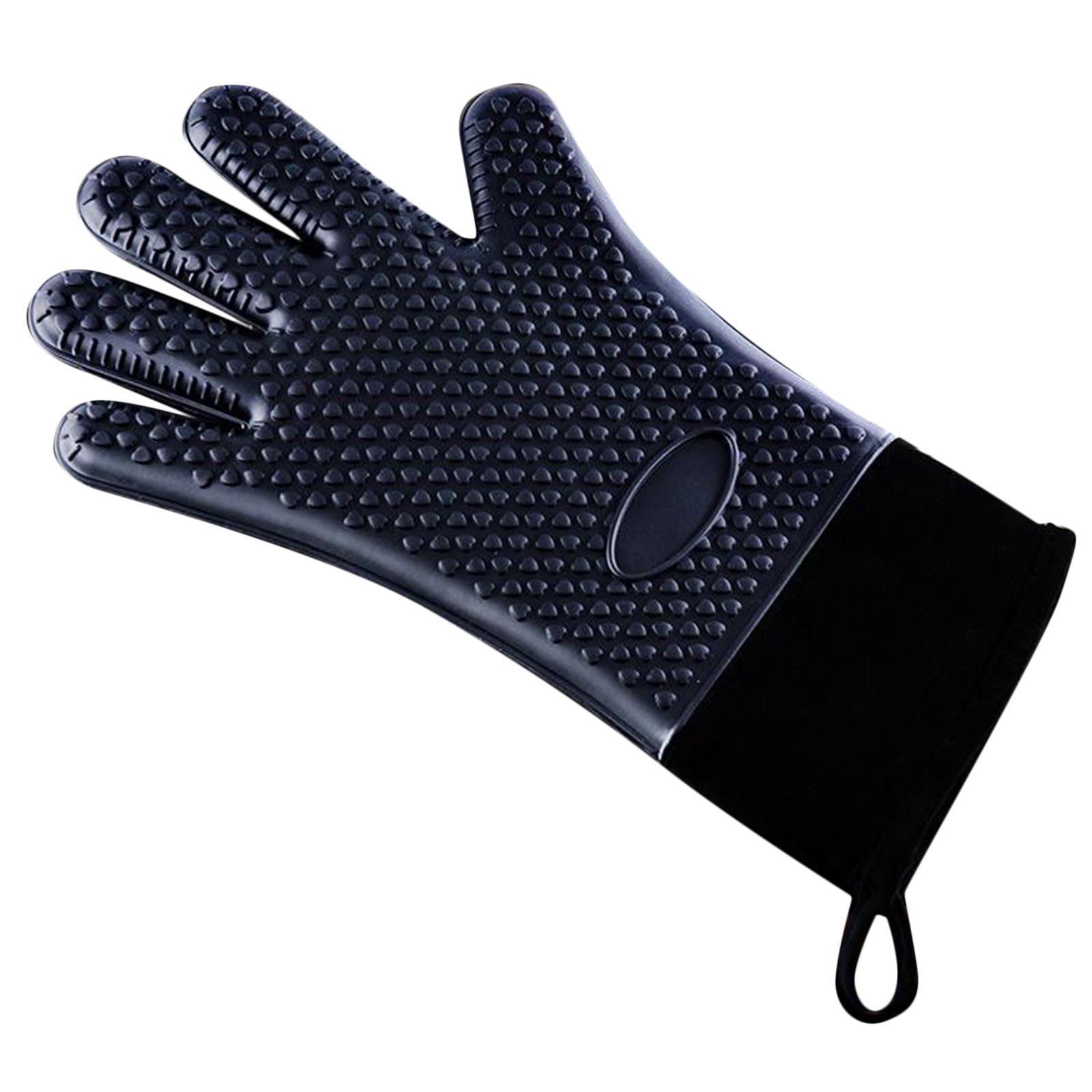 Premium Oven Gloves Insulated Long Anti-scalding Mitts for Cooking