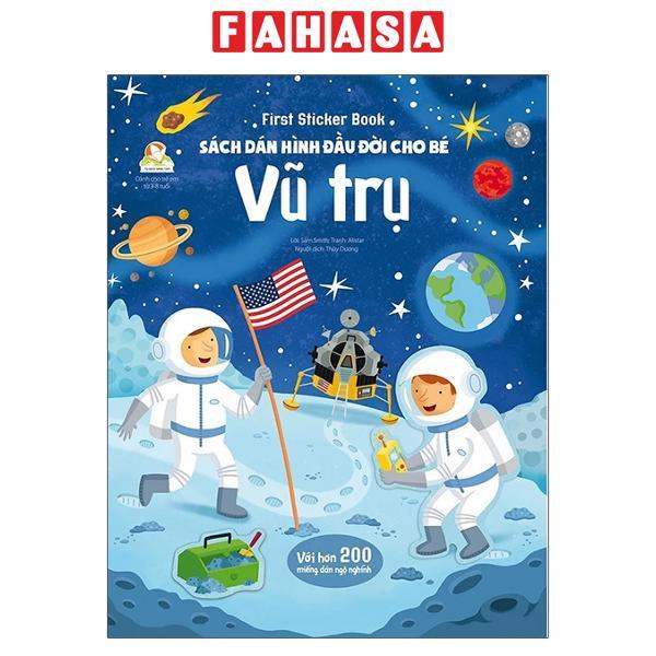 First Sticker Book – Sách Dán Hình Đầu Đời Cho Bé – Vũ Trụ