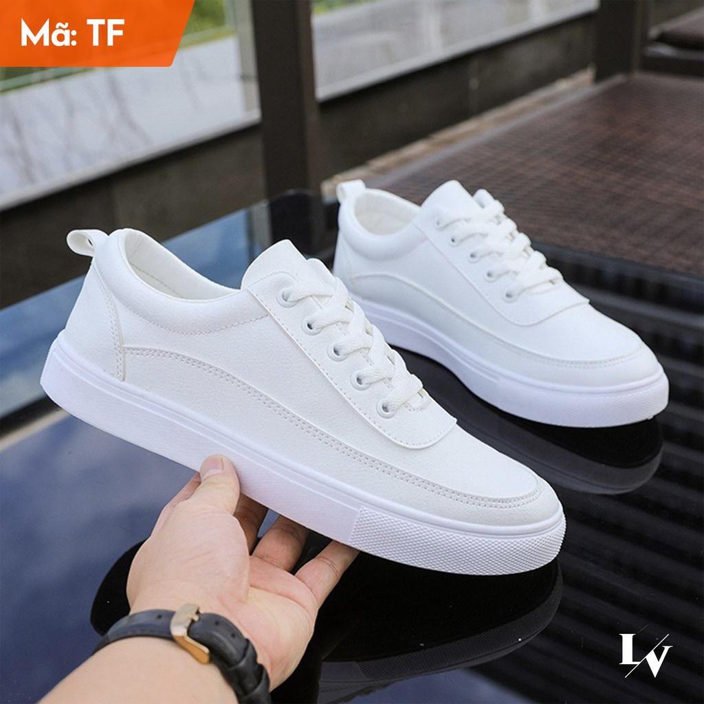 Giày Nam Trắng Thời Trang Cao Cấp - GIÀY THỂ THAO NAM SNEAKER WHITE SPORTS FASHION