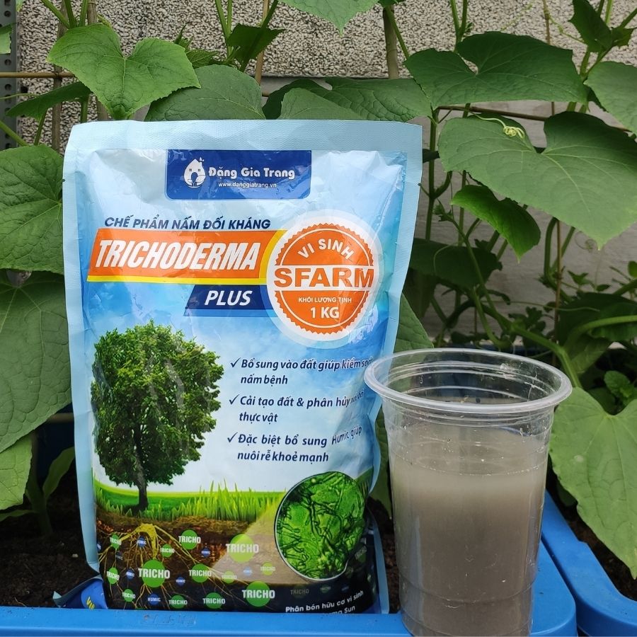 Chế phẩm nấm đối kháng Trichoderma plus Sfarm