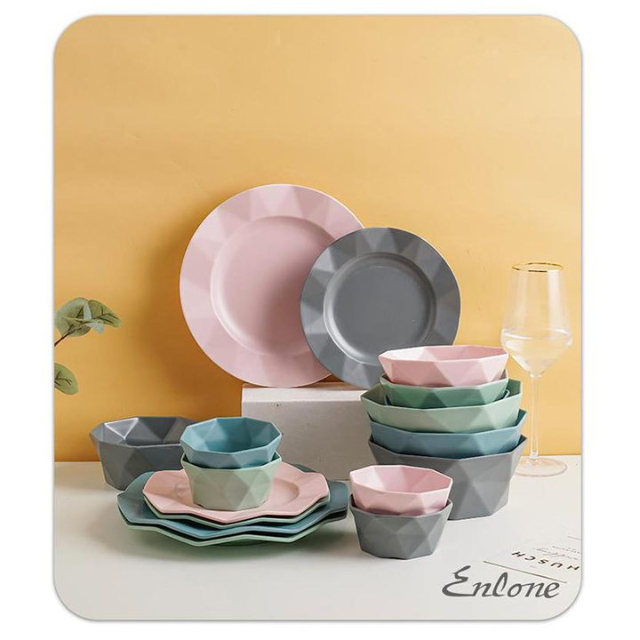 Chén Dĩa Melamine Màu Pastel Hiện Đại Sang Trọng Cao Cấp Giá Rẻ