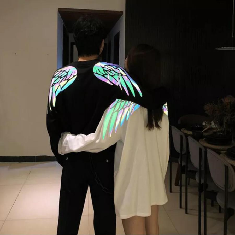 Áo thun UNISEX Tay dài Sleeves WINGS Phản quang 7 màu 2019 PhillipStore