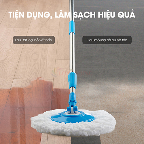 Cây lau nhà tự vắt BONBOX BCT815 - Hàng chính hãng