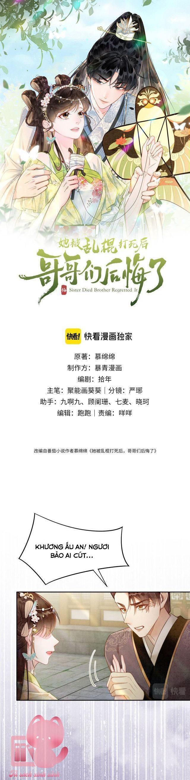 sau khi nàng bị đánh chết các ca ca hối hận rồi !! chapter 5 1