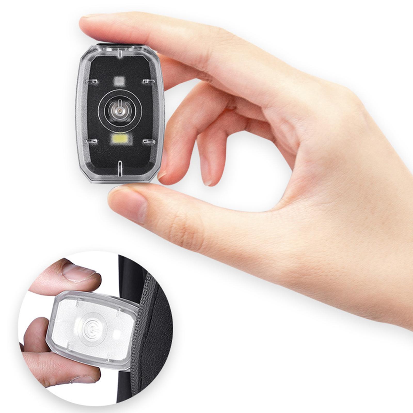 Energy Saving Bike Tail Light, Easy to Carry Rechargeable for Cycling Night Running