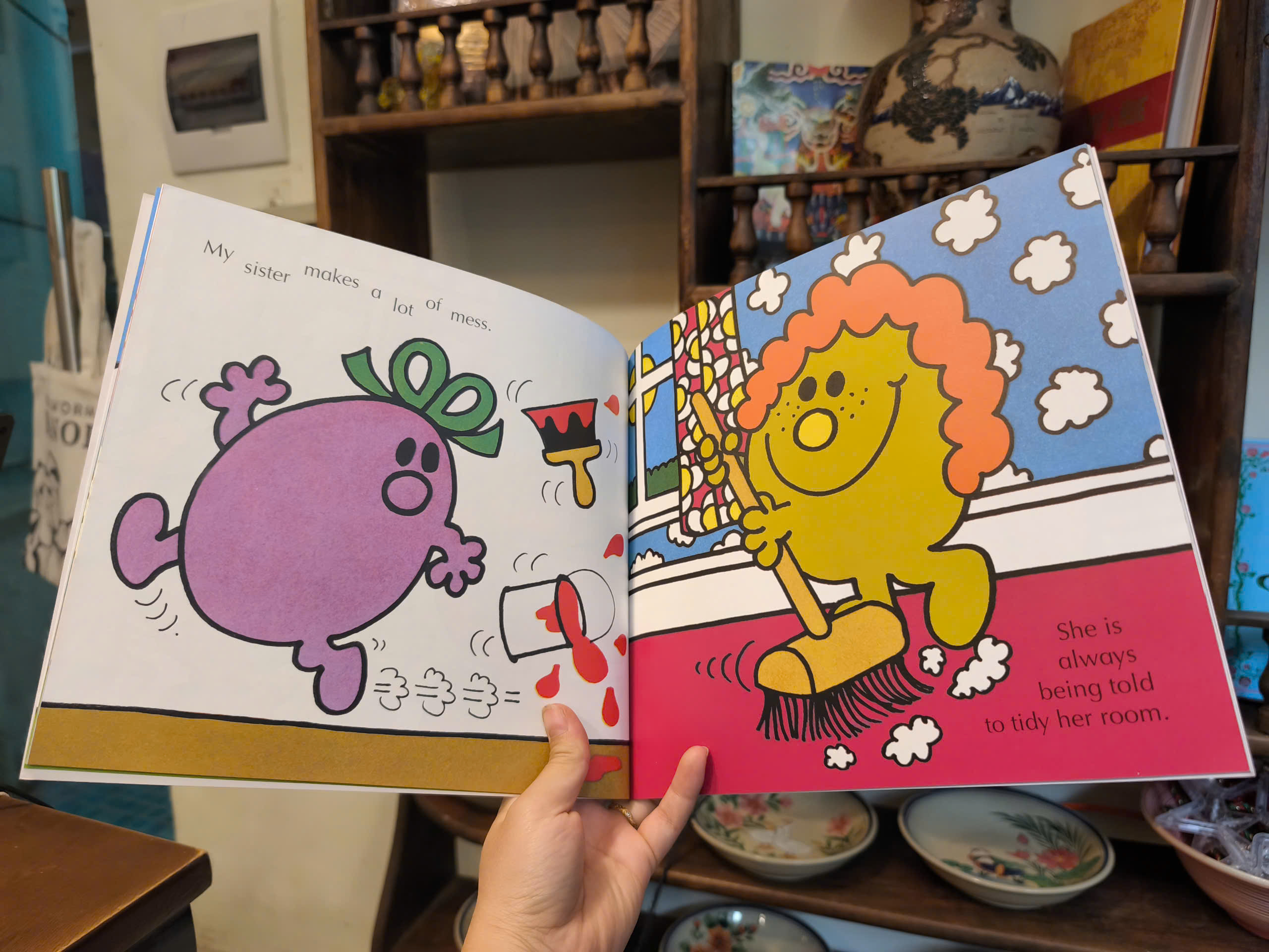 Sách - Mr.Men My Sister by Roger Hargreaves - Sách thiếu nhi, truyện tranh, tiếng anh