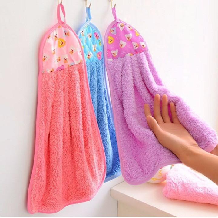 Combo 3 Khăn Lau Tay Cotton Mềm Mịn Thấm Hút mềm mịn