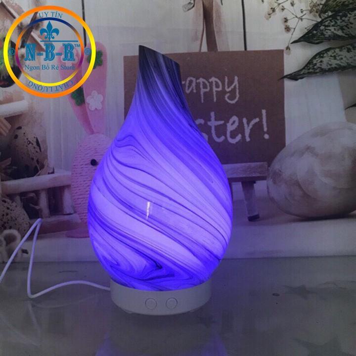 Máy Khuếch Tán Tinh Dầu Thủy Tinh Vân Đá AROMA,Máy Phun Sương Tạo Ẩm 3D