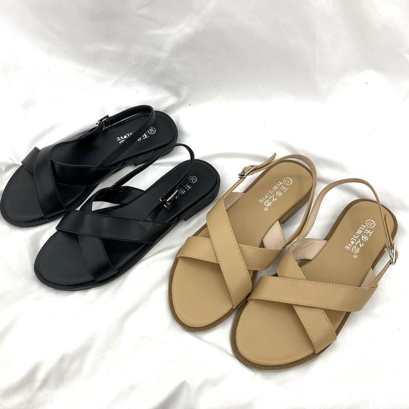 Giày nữ sandal Quai Chéo Bảng To Mã NKS15 Phong Cách Trẻ Trung