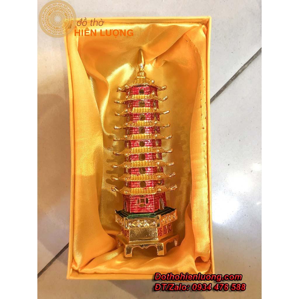 Tháp Văn Xương Màu 9 Tầng Cao 20cm